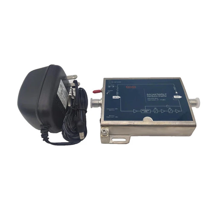 Auto Level Satellite IF Distribution Amplifier