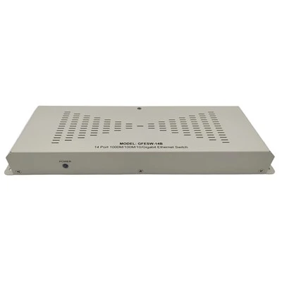 14 prievadų Gigabit Ethernet jungiklis