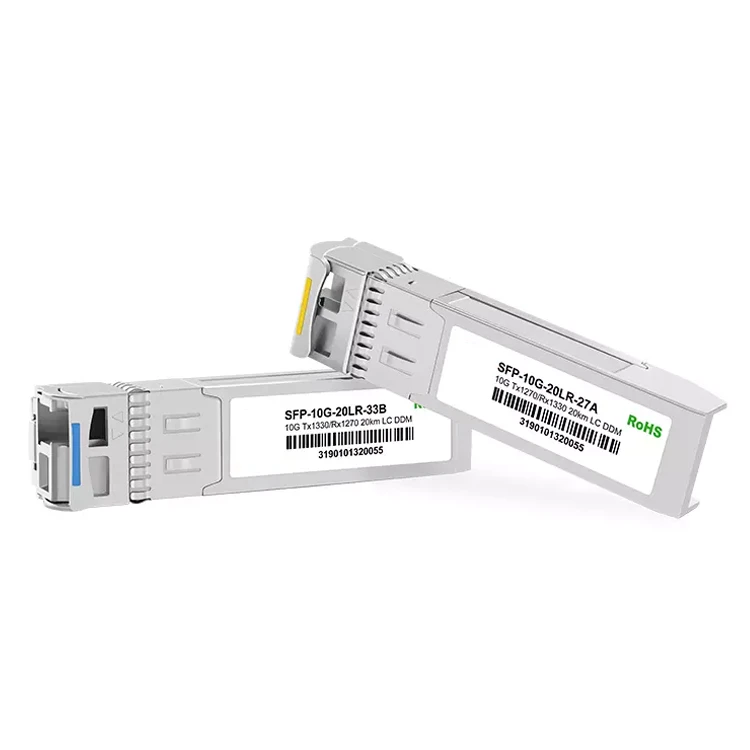 10G vieno pluošto vieno režimo SFP modulis