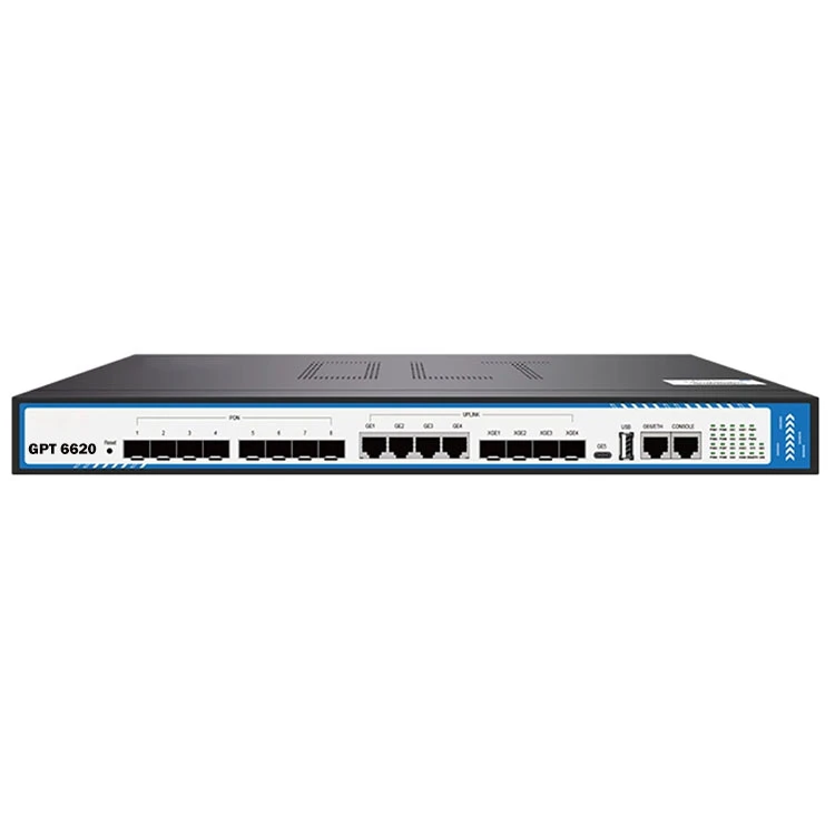 8 prievadai GPON OLT