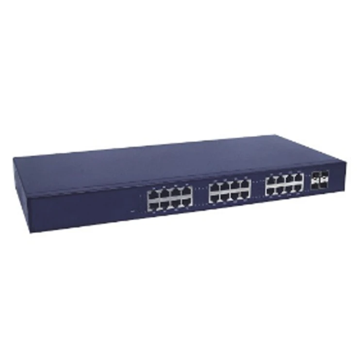 24 Port Gigabit šviesolaidinis jungiklis