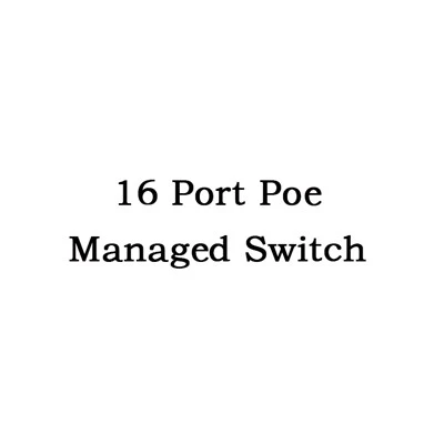 16 Port Poe valdomas jungiklis