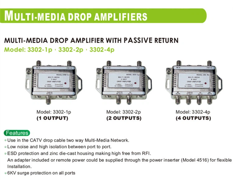 Multi Media Drop Amplifier Multi Media Drop Amplifier