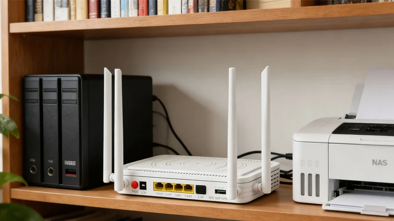 XPON ONU 4GE WiFi 5