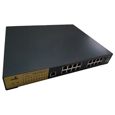 17 Prot Gigabit valdymo jungiklis su PoE